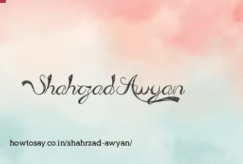Shahrzad Awyan