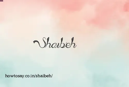 Shaibeh