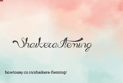 Shaikera Fleming