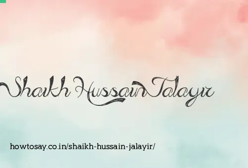 Shaikh Hussain Jalayir