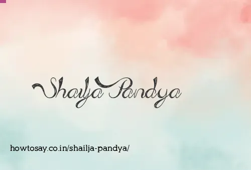 Shailja Pandya