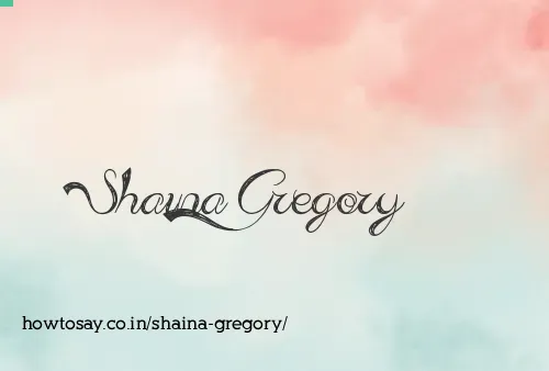Shaina Gregory