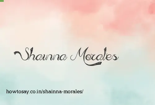 Shainna Morales