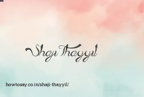 Shaji Thayyil
