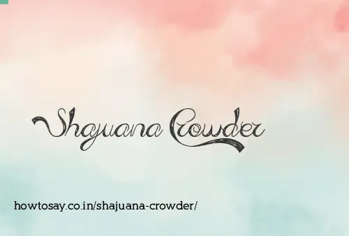 Shajuana Crowder