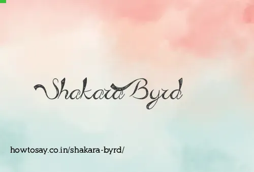 Shakara Byrd