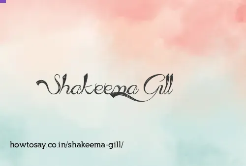 Shakeema Gill