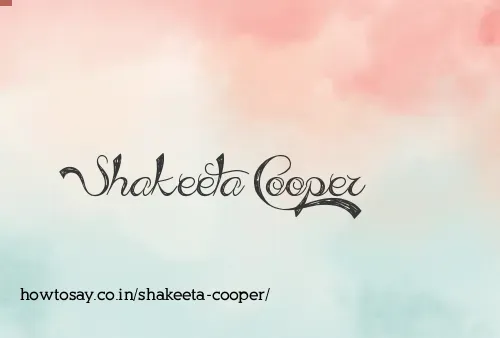 Shakeeta Cooper
