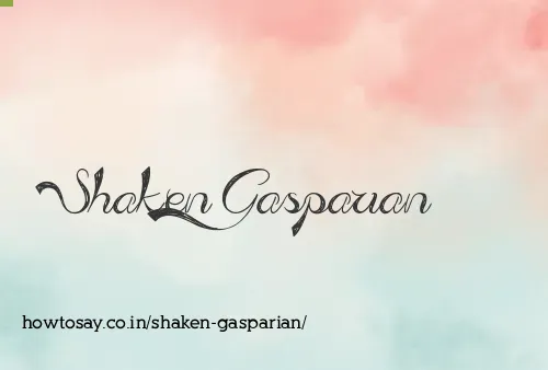 Shaken Gasparian