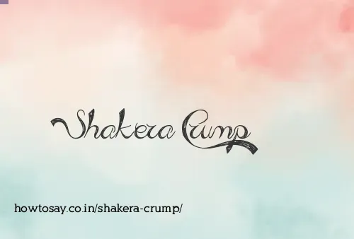 Shakera Crump