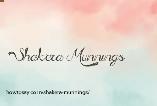 Shakera Munnings