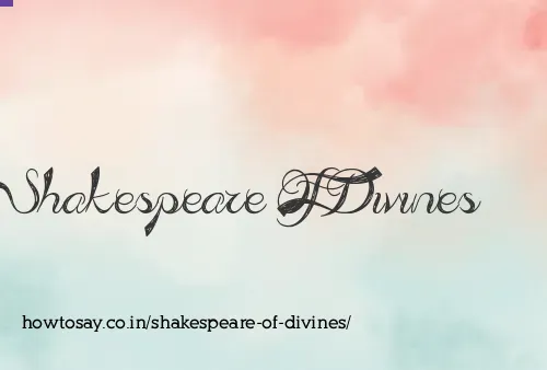 Shakespeare Of Divines