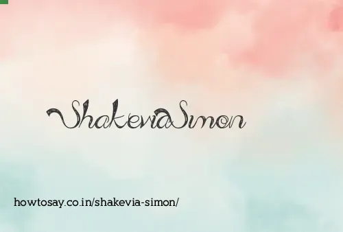 Shakevia Simon