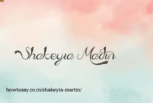 Shakeyia Martin