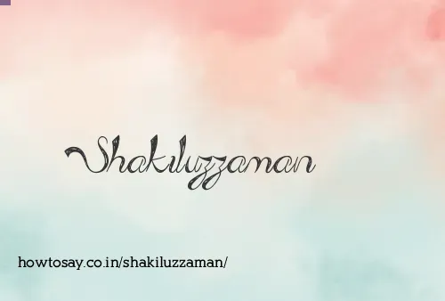 Shakiluzzaman