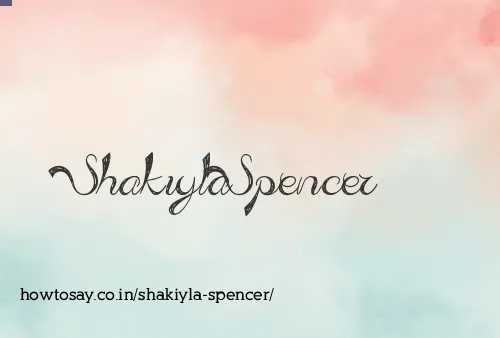 Shakiyla Spencer