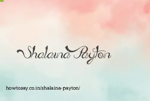 Shalaina Payton