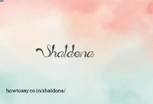 Shaldona