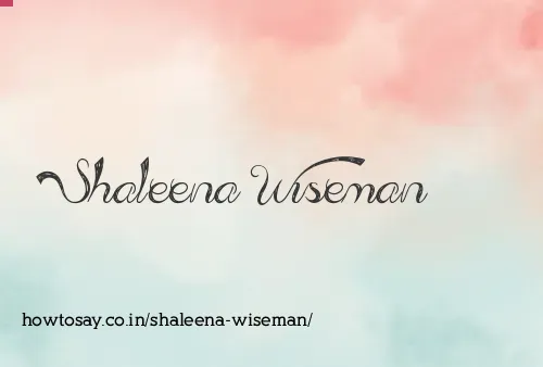 Shaleena Wiseman