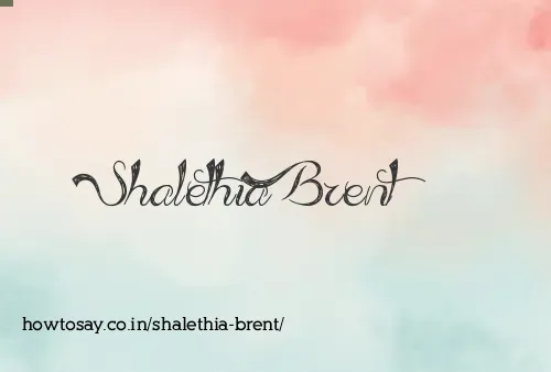 Shalethia Brent