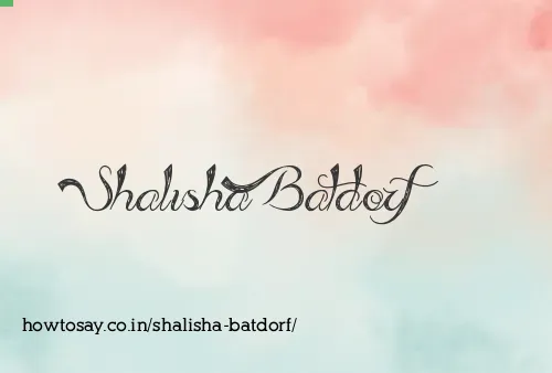 Shalisha Batdorf