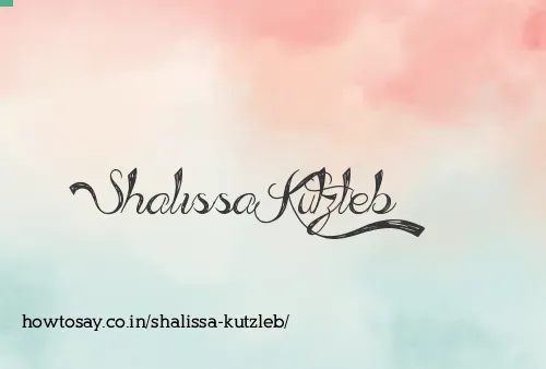 Shalissa Kutzleb