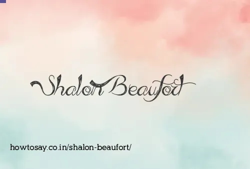 Shalon Beaufort