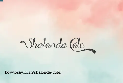 Shalonda Cole