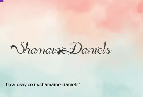 Shamaine Daniels