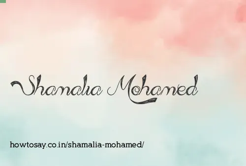 Shamalia Mohamed