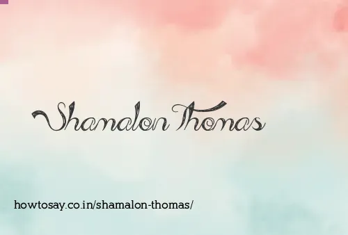 Shamalon Thomas