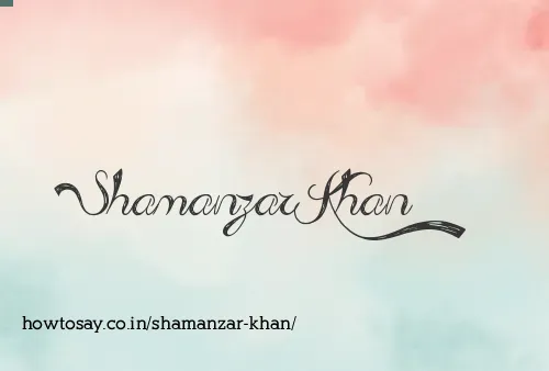 Shamanzar Khan