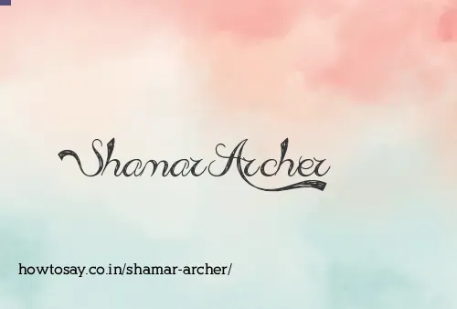Shamar Archer