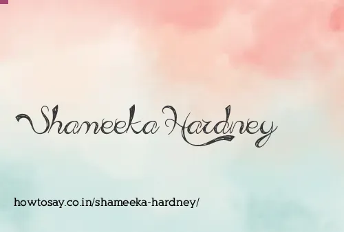 Shameeka Hardney