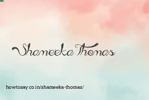 Shameeka Thomas