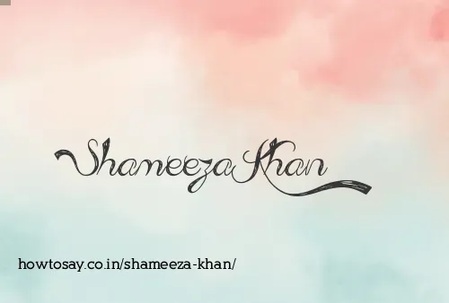 Shameeza Khan