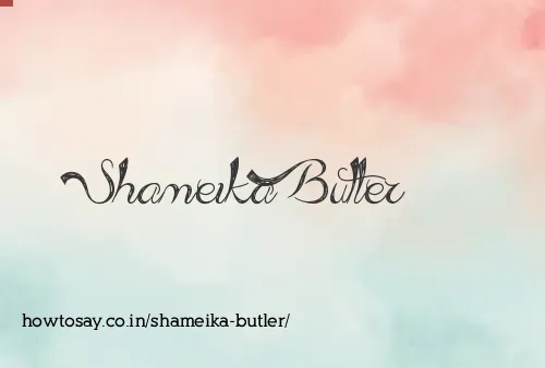 Shameika Butler