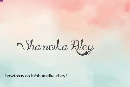 Shameika Riley