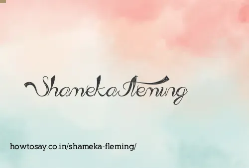 Shameka Fleming