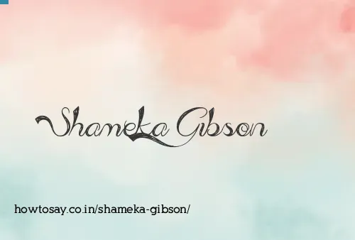 Shameka Gibson