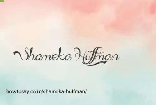 Shameka Huffman