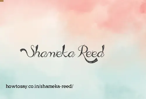Shameka Reed