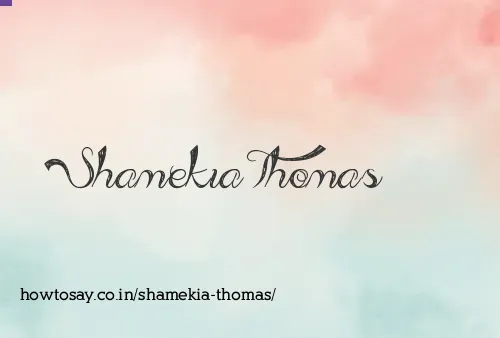 Shamekia Thomas
