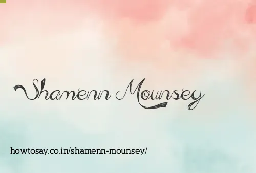 Shamenn Mounsey