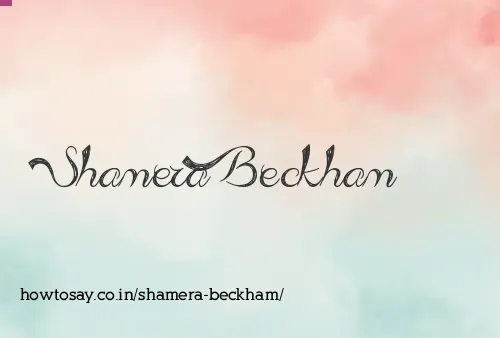 Shamera Beckham
