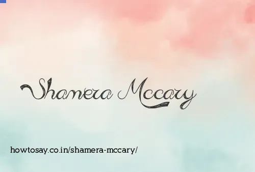 Shamera Mccary