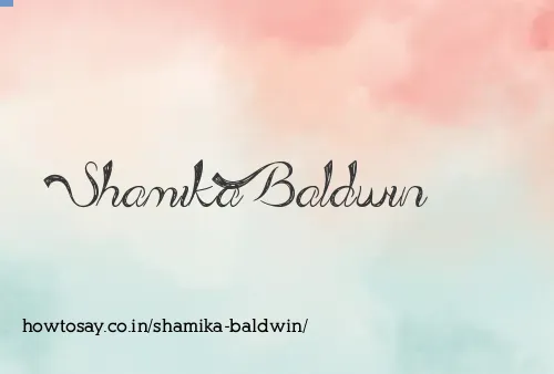 Shamika Baldwin