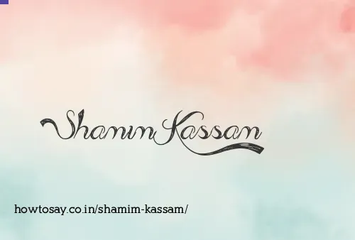 Shamim Kassam