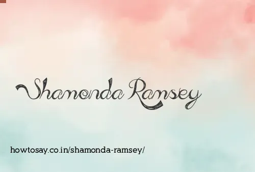 Shamonda Ramsey