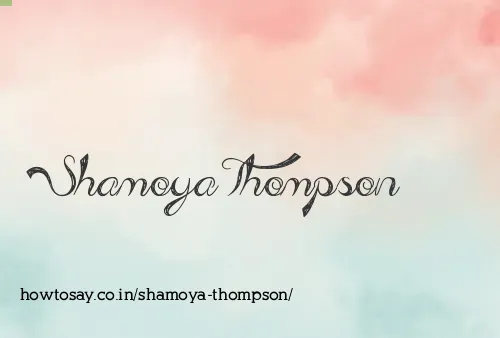Shamoya Thompson